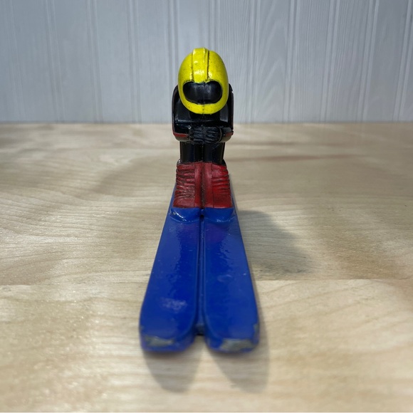 Vintage Norwegian Speed Skier Toy - Picture 5 of 12